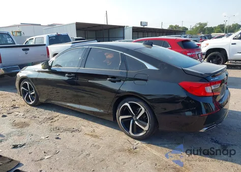 2021 Honda Accord Sport из США, поврежденный, VIN 1HGCV1F3XMA005052
